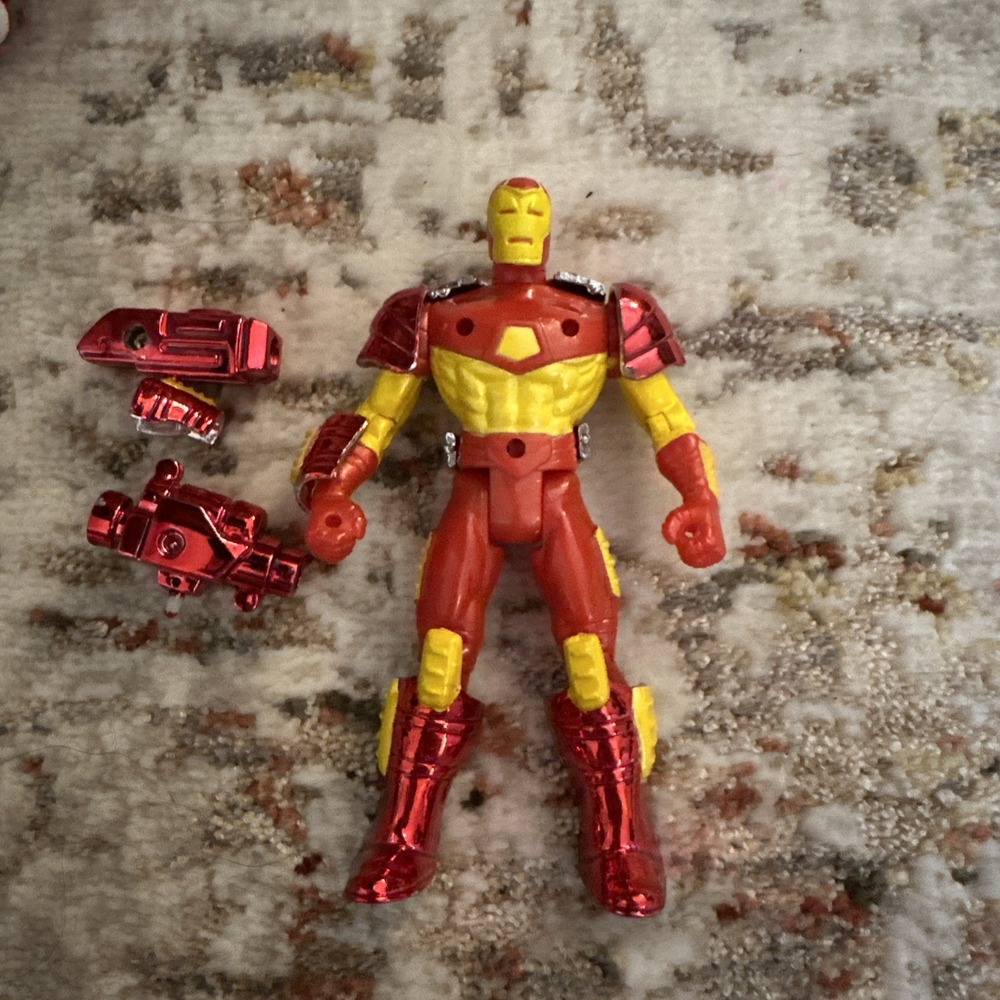 Toybiz Iron Man Plasma Cannon Missile Launcher Modular Armor 1994